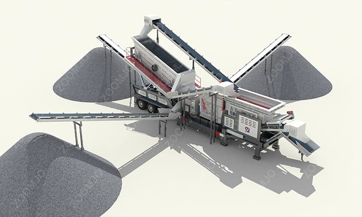 Nigeria 50 tons per hour 100 tons 150 tons 200 tons impact crusher mobile crusher